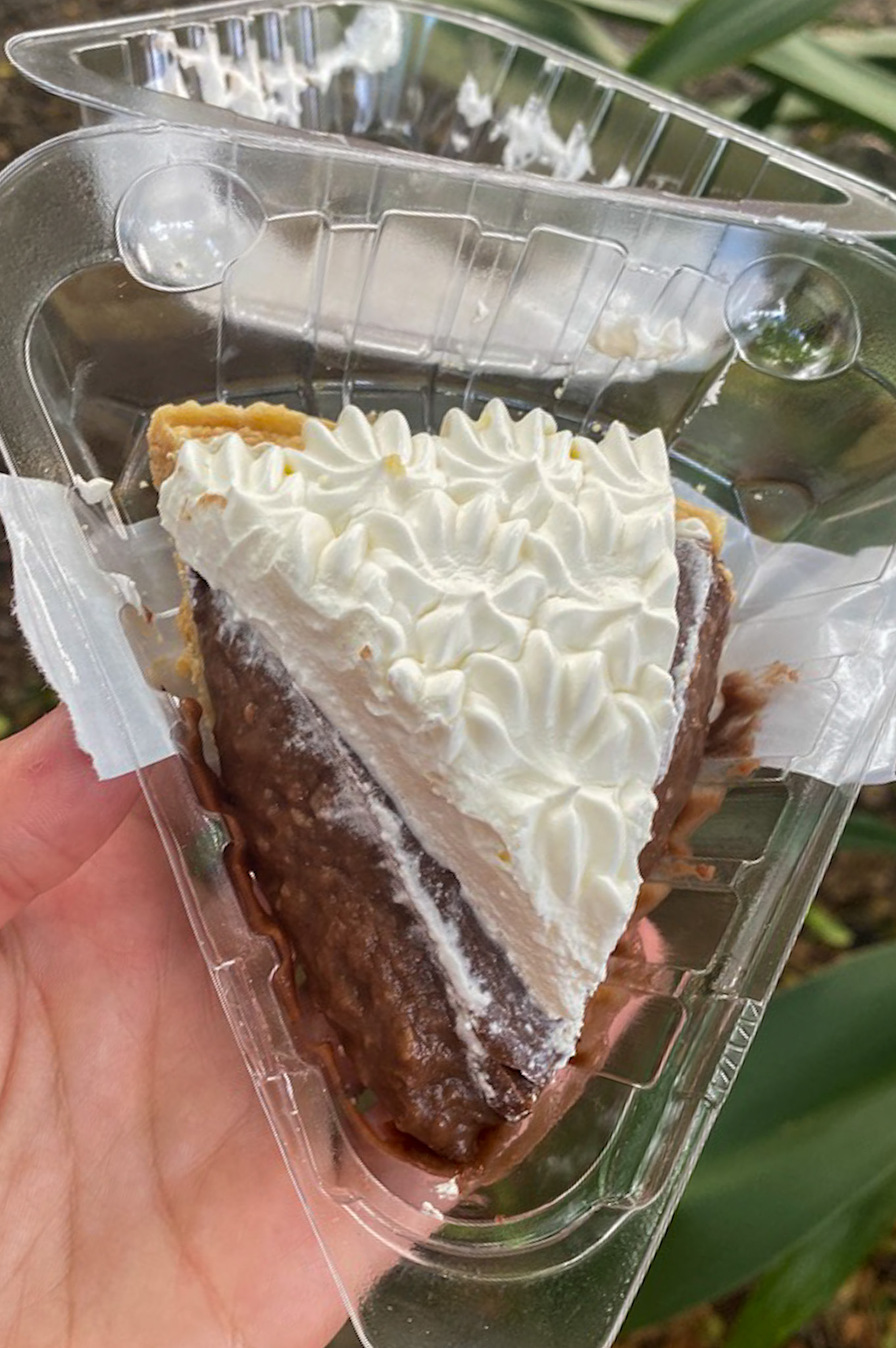 Chocolate Haupia Cream Pie from Ted's Bakery on Oahu's North Shore - best lunch spots for Hawaii foodies