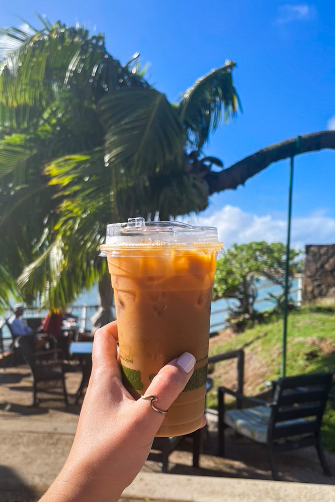 Cold brew from Island Brew Coffeehouse, Oahu